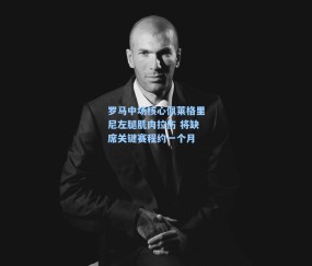 罗马中场核心佩莱格里尼左腿肌肉拉伤 将缺席关键赛程约一个月